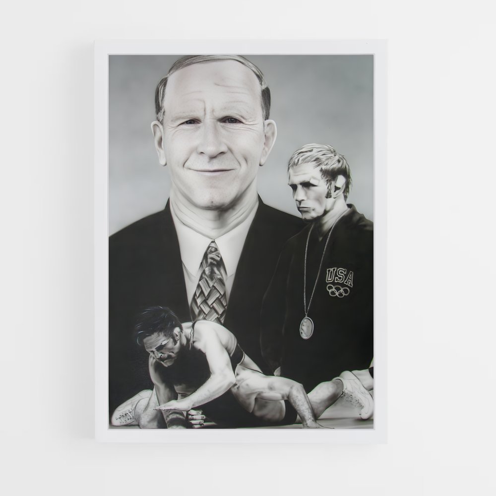 Poster Dan gable – affiche Lutte (vue 3)